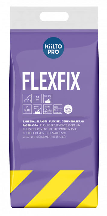 SANEERAUSLAASTI KIILTO FLEXFIX 20KG