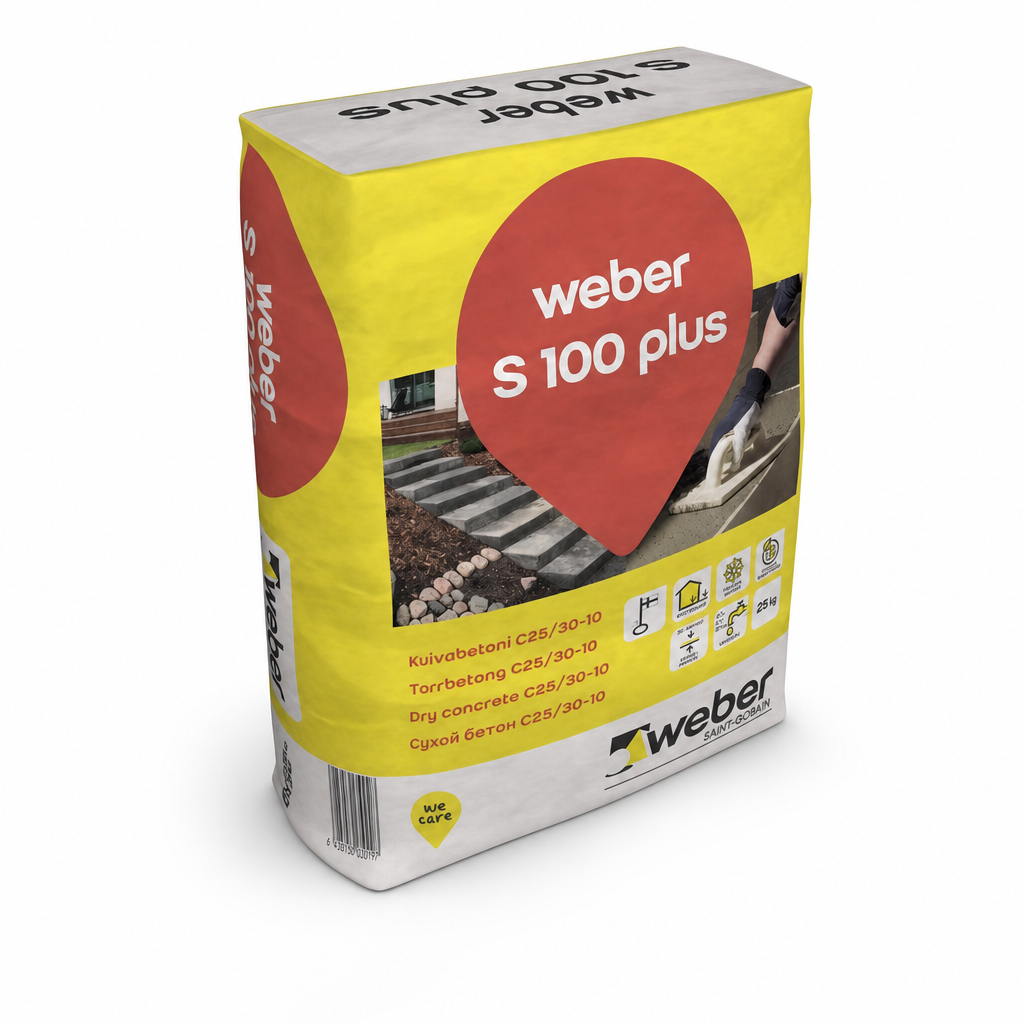 KUIVABETONI S 100 VETONIT 25KG
