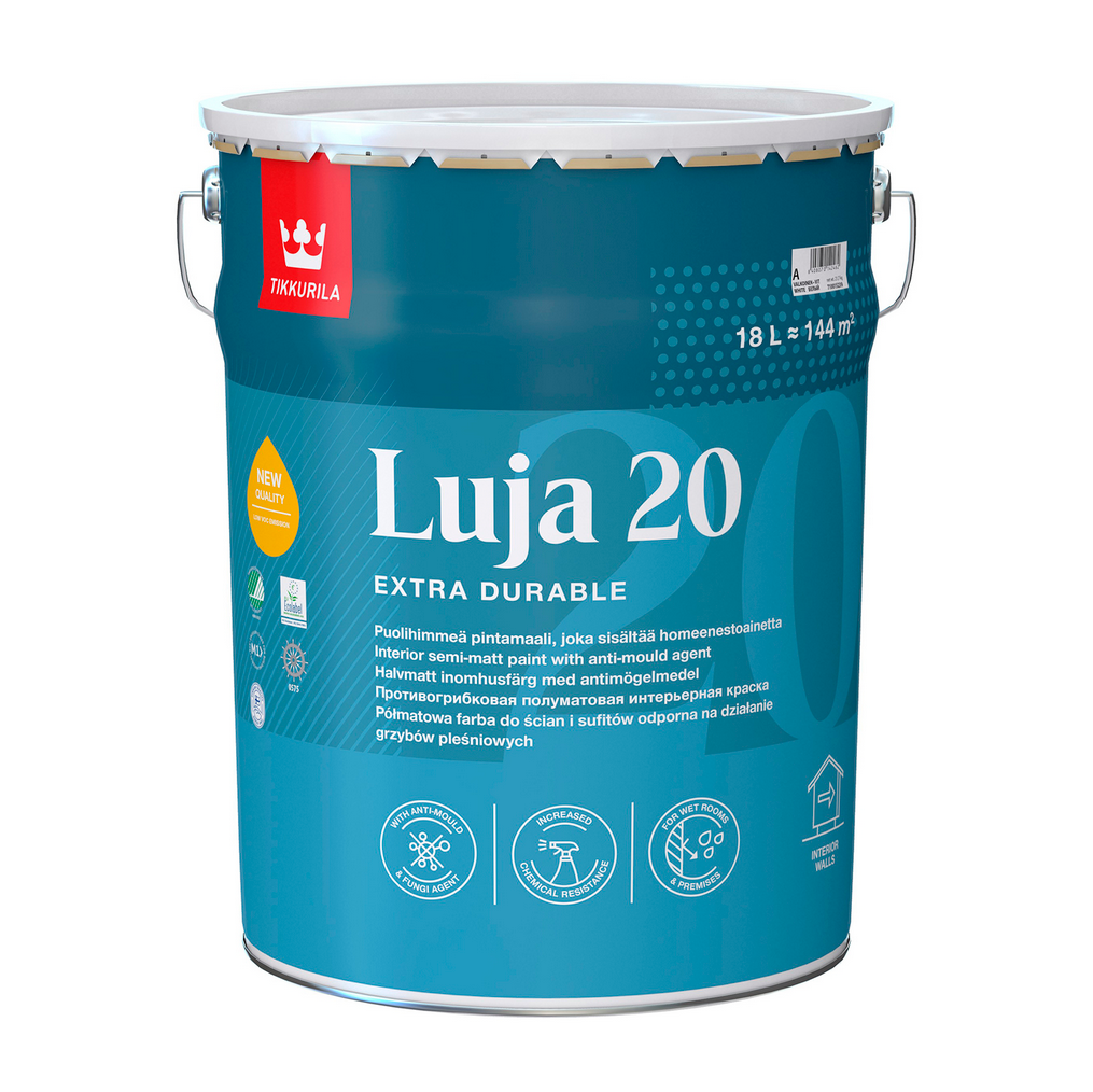 LUJA 20 SÄVYTETTY MAALI 18L