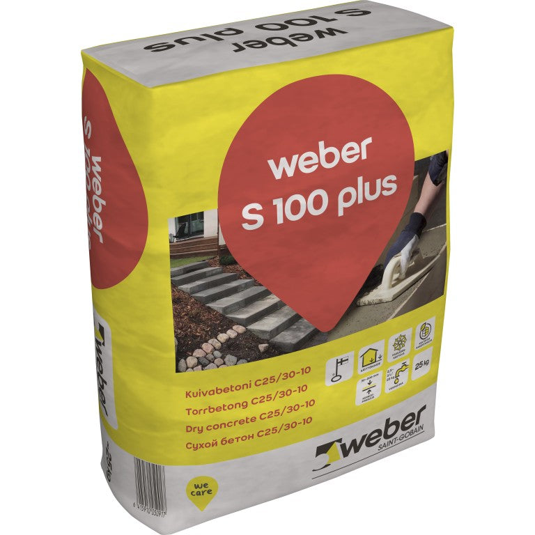 KUIVABETONI S 100 VETONIT 25KG