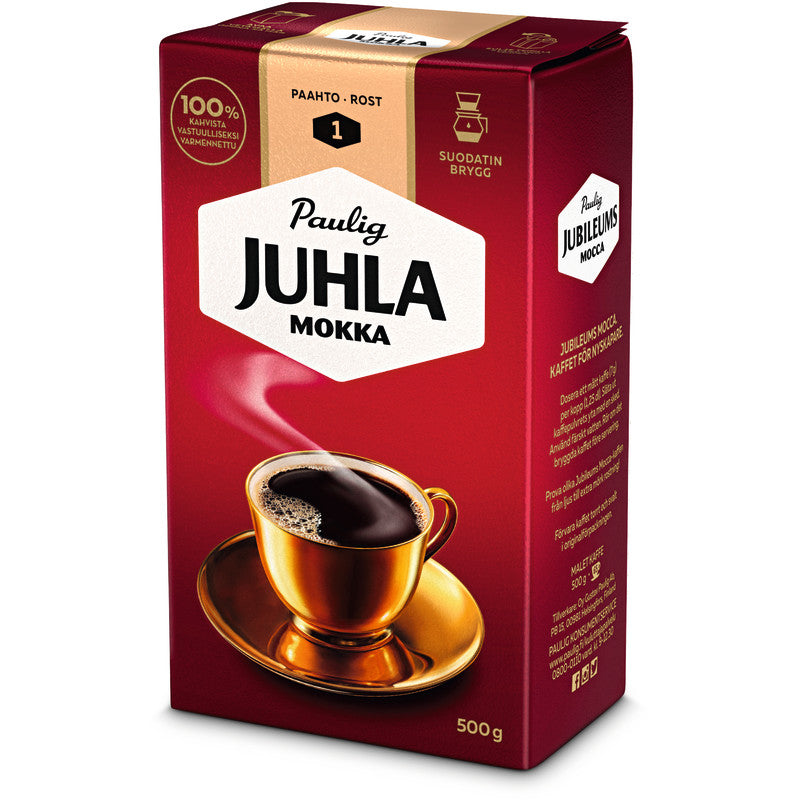 KAHVI 500G JUHLA MOKKA