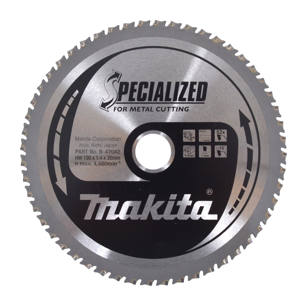 PYÖRÖSAHANTERÄ 150X20X1,5 Z-52 METALLI ≤1MM